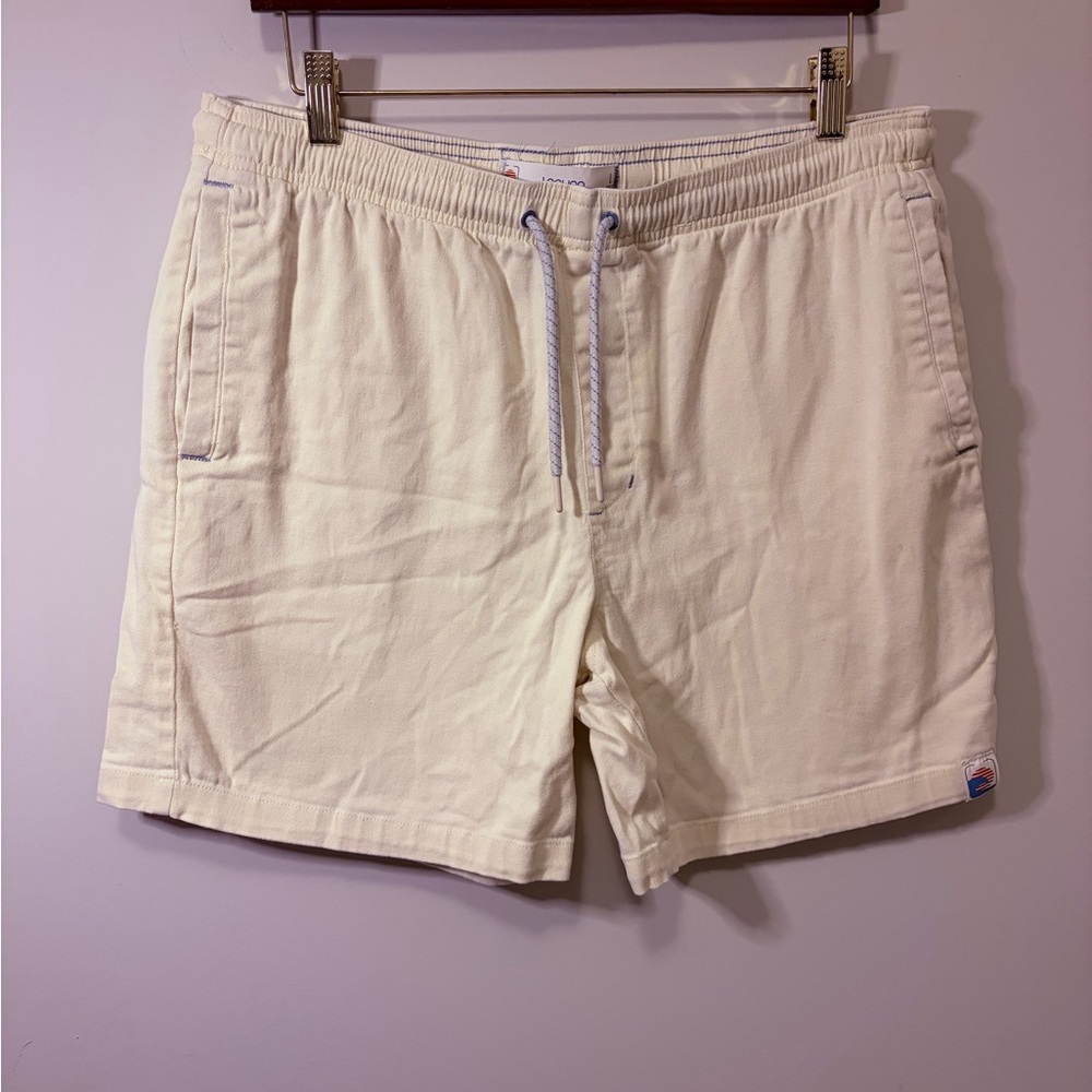 Laguna Casual Drawstring Shorts in Light Cream